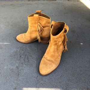 & Other Stories Western inspired cowboy tan boots